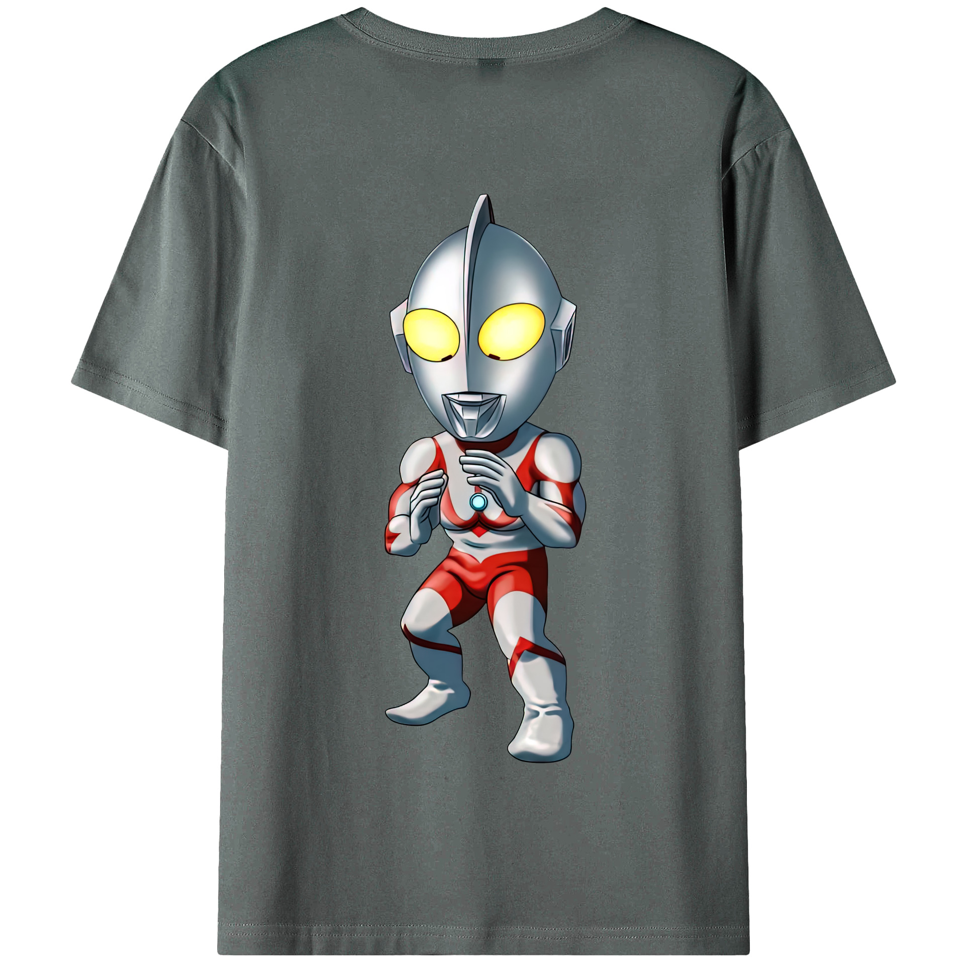 （画像用） ウルトラマン Ultraman 綿100％半袖Tシャツ（背面プリント）